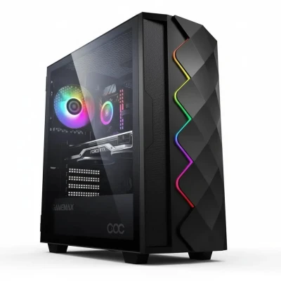 کامپیوتر دسکتاپ گیم مکس مدل Diamond Black-GAMING کامپیوتر دسکتاپ گیم مکس مدل Diamond Black-GAMING-PcPishro