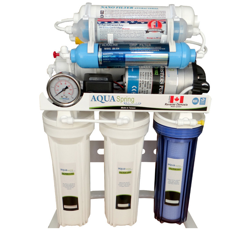 دستگاه تصفیه آب AQUA SPRING مدل RO-SN2077 دستگاه تصفیه آب AQUA SPRING مدل RO-SN2077