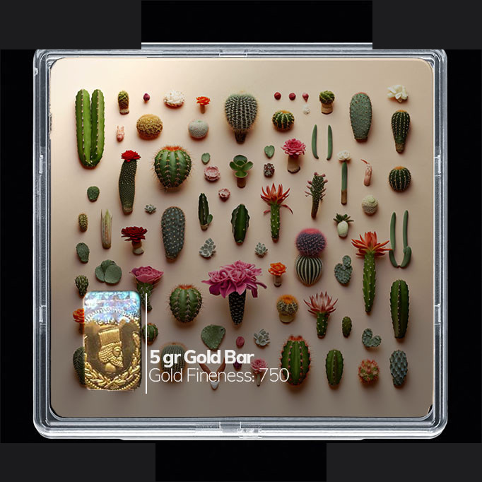 شمش طلا 18 عیار مدوپد مدل گل کد SG10559 شمش طلا 18 عیار مدوپد مدل گل کد SG10559