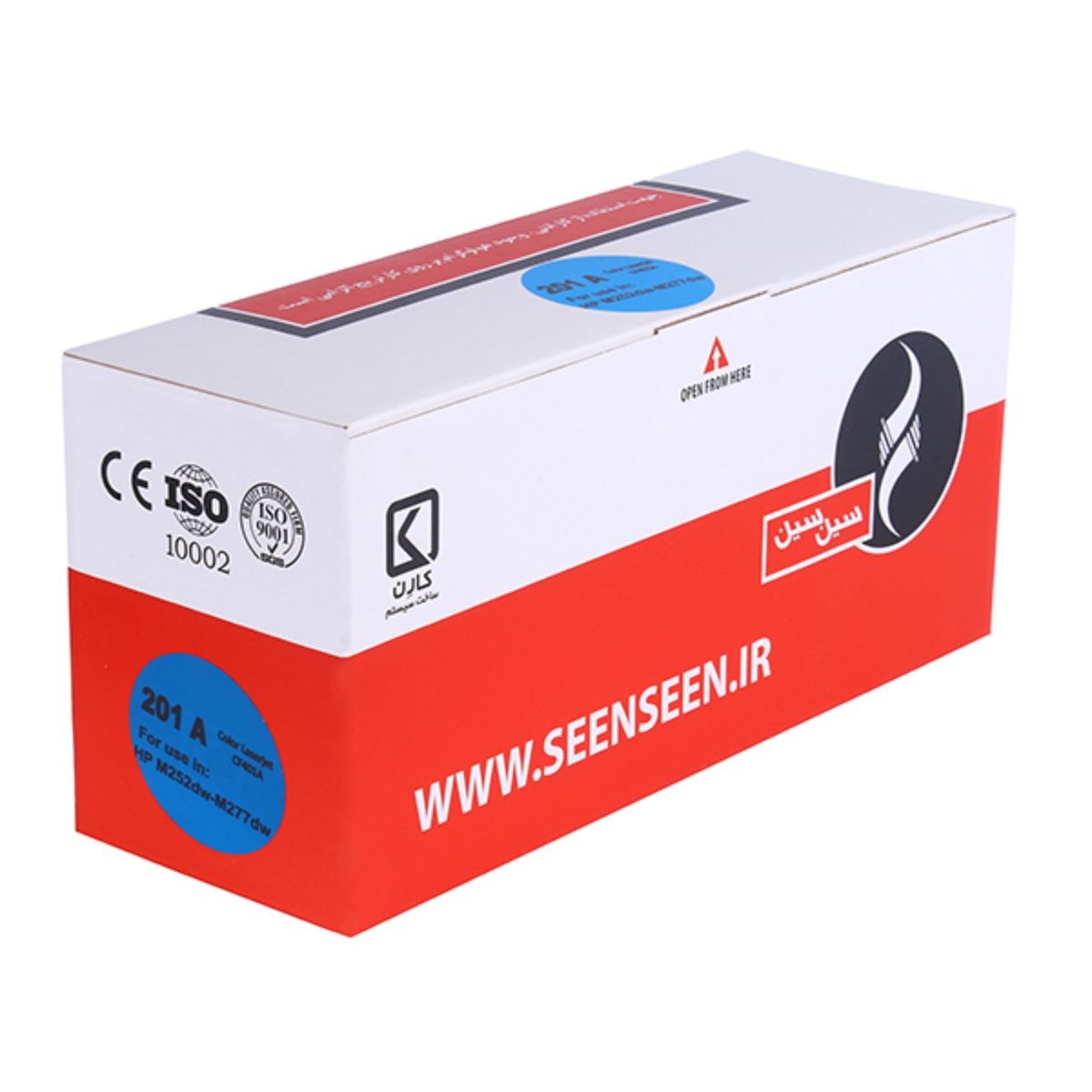 کارتریج سین سین طرح HP 201A آبی کارتریج سین سین طرح HP 201A آبی