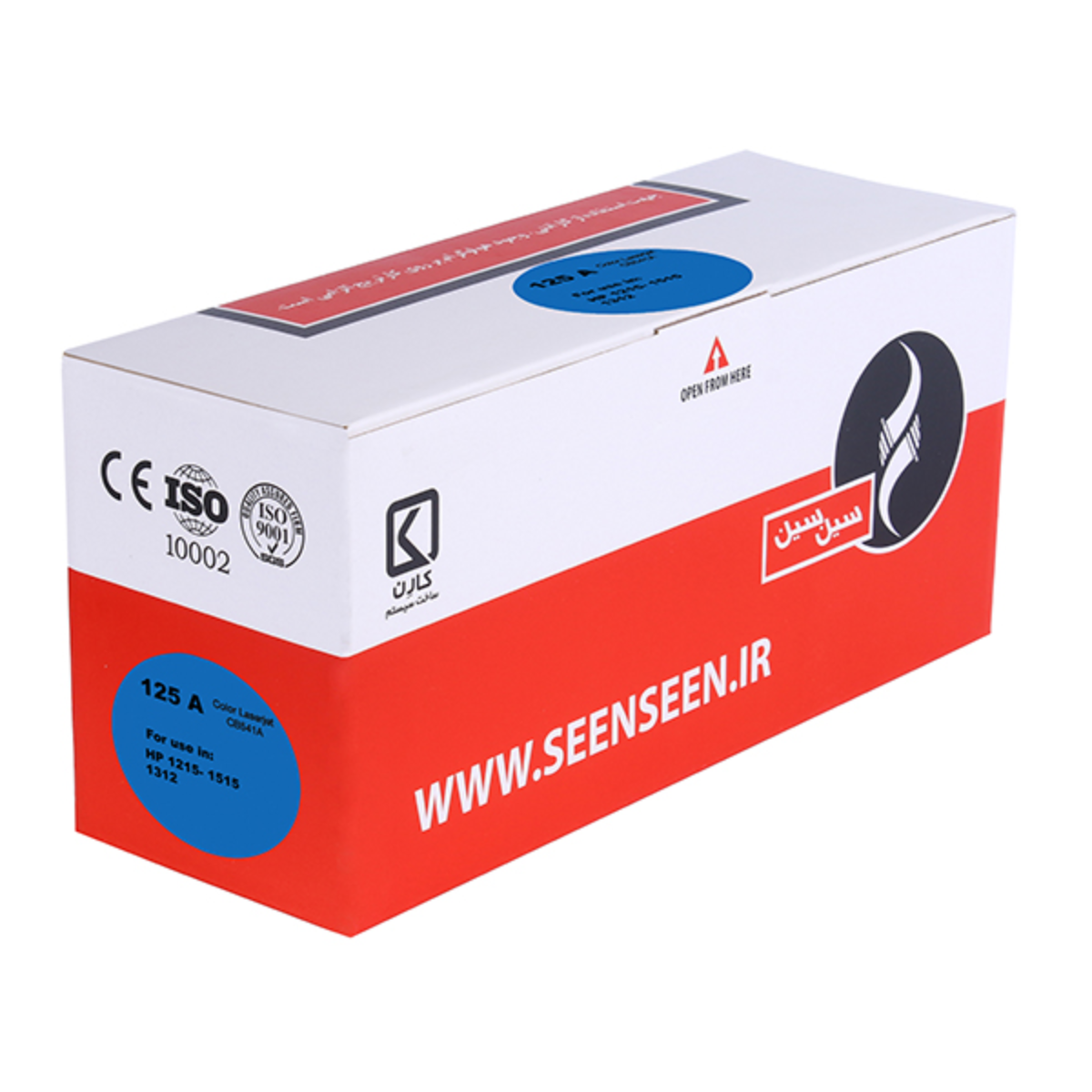 کارتریج سین سین طرح HP 125A آبی کارتریج سین سین طرح HP 125A آبی