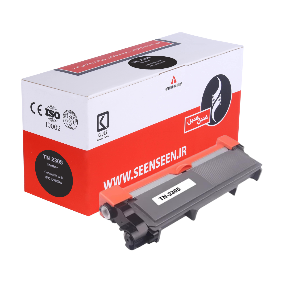 کارتریج سین سین طرح Brother 2305 مشکی کارتریج سین سین طرح Brother 2305 مشکی