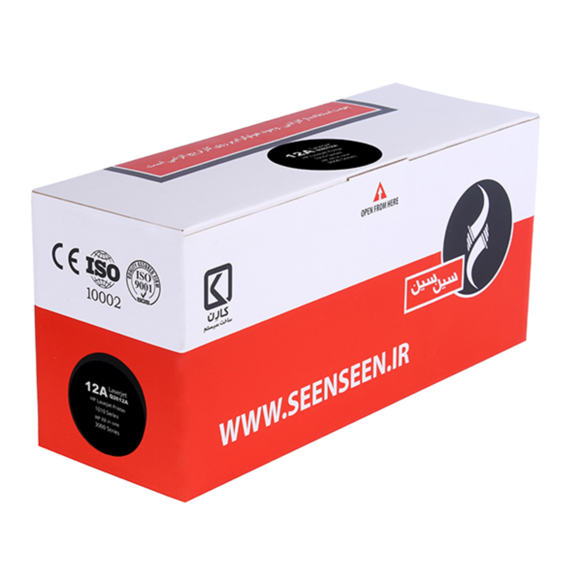 کارتریج سین سین طرح HP 12A کارتریج سین سین طرح HP 12A