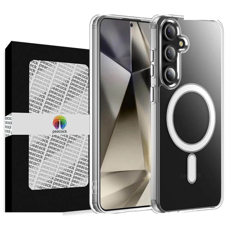 کاور گوشی موبایل سامسونگ Galaxy A55 پیکوک مدل Clear Magsafe کاور گوشی موبایل سامسونگ Galaxy A55 پیکوک مدل Clear Magsafe