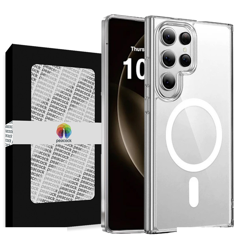 کاور گوشی موبایل سامسونگ Galaxy S22 Ultra پیکوک مدل Clear Magsafe کاور گوشی موبایل سامسونگ Galaxy S22 Ultra پیکوک مدل Clear Magsafe