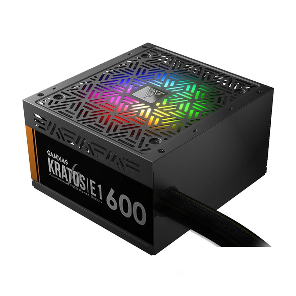 منبع تغذیه کامپیوتر گیم دیاس مدل KRATOS E1-600 منبع تغذیه کامپیوتر گیم دیاس مدل KRATOS E1-600