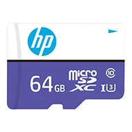 کارت حافظه microSDXC اچ پی کلاس 10 استاندارد UHS-I U3 سرعت 100MBps ظرفیت 64 گیگابایت به همراه آداپتور SD کارت حافظه microSDXC اچ پی کلاس 10 استاندارد UHS-I U3 سرعت 100MBps ظرفیت 64 گیگابایت به همراه آداپتور SD