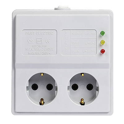 چند راهی برق محافظ دار پارت الکتریک مدل 904 چند راهی برق محافظ دار پارت الکتریک مدل 904