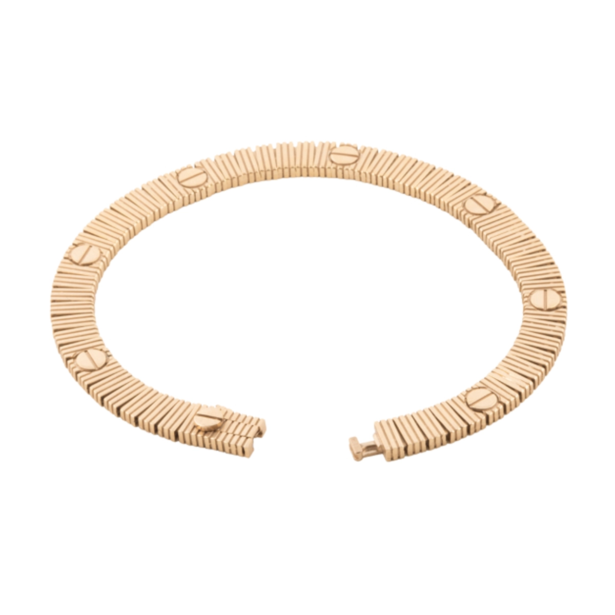 دستبند طلا زنانه سور گلد گالری مدل کارتیه لاو