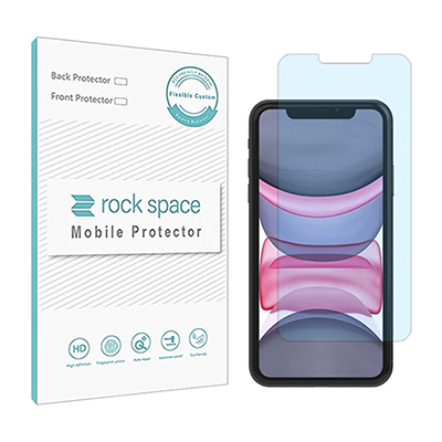 گلس گوشی اپل iPhone 11 راک اسپیس مدل HyBLU گلس گوشی اپل iPhone 11 راک اسپیس مدل HyBLU