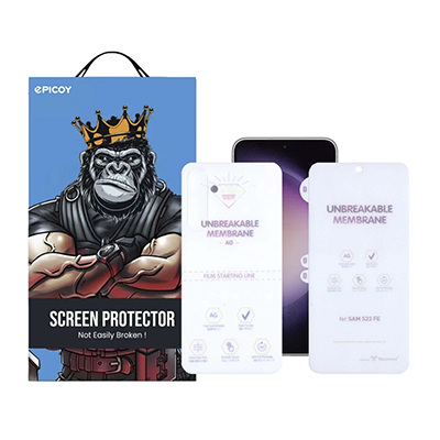 گلس صفحه نمایش و پشت گوشی سامسونگ Galaxy S23 FE اپیکوی مات مدل Hydrogel-Matte