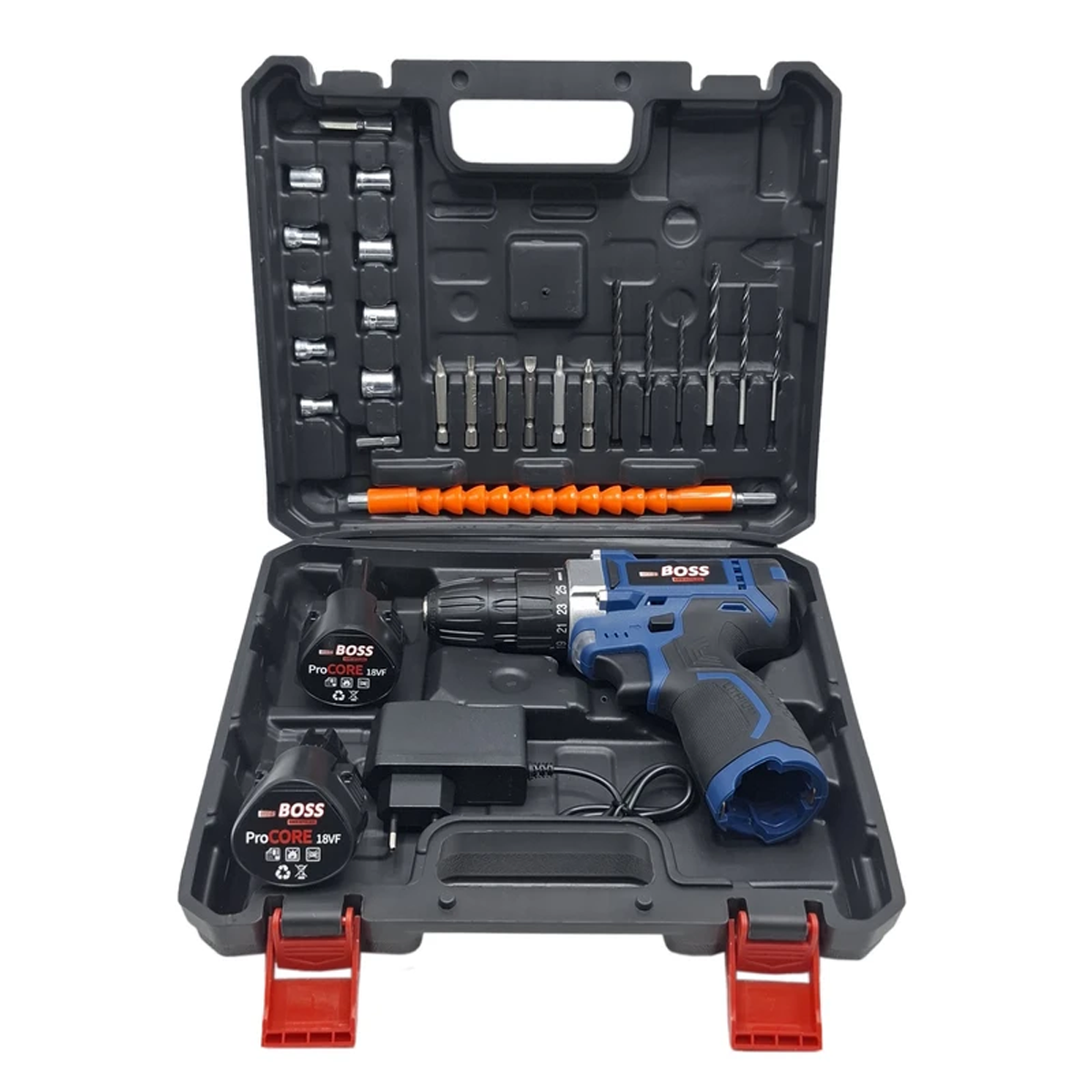 مجموعه 29 عددی دریل پیچ گوشتی شارژی باس مدل LIFE_STYLE 18V کد 2 مجموعه 29 عددی دریل پیچ گوشتی شارژی باس مدل LIFE_STYLE 18V کد 2-small-image