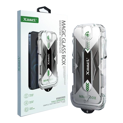 گلس گوشی اپل iPhone 13 Pro ایکس مارت مدل Magic Glass Box به همراه کیت نصب گلس گوشی اپل iPhone 13 Pro ایکس مارت مدل Magic Glass Box به همراه کیت نصب