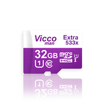 کارت حافظه microSDHC ویکومن مدل Extra 533x کلاس 10 استاندارد UHS-I U1 سرعت 80MBps ظرفیت 32 گیگابایت کارت حافظه microSDHC ویکومن مدل Extra 533x کلاس 10 استاندارد UHS-I U1 سرعت 80MBps ظرفیت 32 گیگابایت