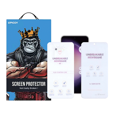 گلس مات صفحه نمایش و پشت گوشی سامسونگ Galaxy S23 FE اپیکوی مدل Hydrogel-Matte