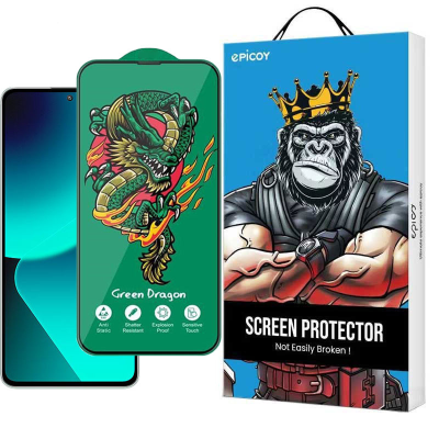 محافظ صفحه نمایش اپیکوی مدل Green Dragon ExplosionProof مناسب برای گوشی موبایل شیائومی 13T Pro/ 13T/ 12T Pro/ 12T/ 11T Pro/ 11T/ Mi 10T Lite 5G محافظ صفحه نمایش اپیکوی مدل Green Dragon ExplosionProof مناسب برای گوشی موبایل شیائومی 13T Pro/ 13T/ 12T Pro/ 12T/ 11T Pro/ 11T/ Mi 10T Lite 5G