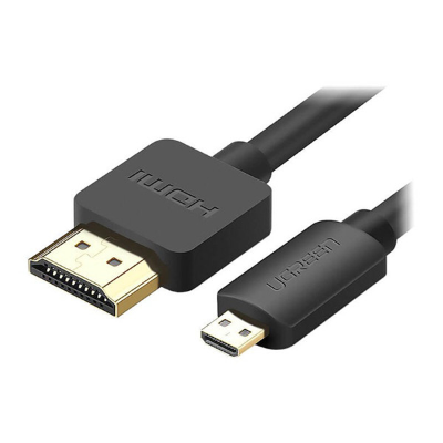 کابل تبدیل Micro HDMI به HDMI 2.0 یوگرین مدل 30102 طول 1.5 متر کابل تبدیل Micro HDMI به HDMI 2.0 یوگرین مدل 30102 طول 1.5 متر
