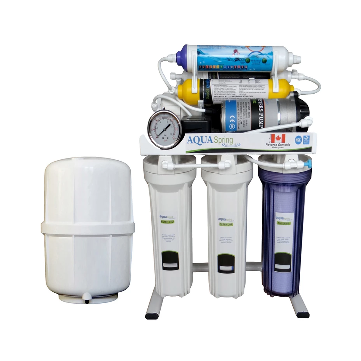 دستگاه تصفیه کننده آب آکوآ اسپرینگ مدل RO-S151 دستگاه تصفیه کننده آب آکوآ اسپرینگ مدل RO-S151