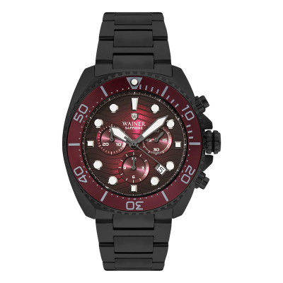 ساعت مچی مردانه واینر مدل WA.10300-D بند استیل مشکی ساعت مچی مردانه واینر مدل WA.10300-D بند استیل مشکی