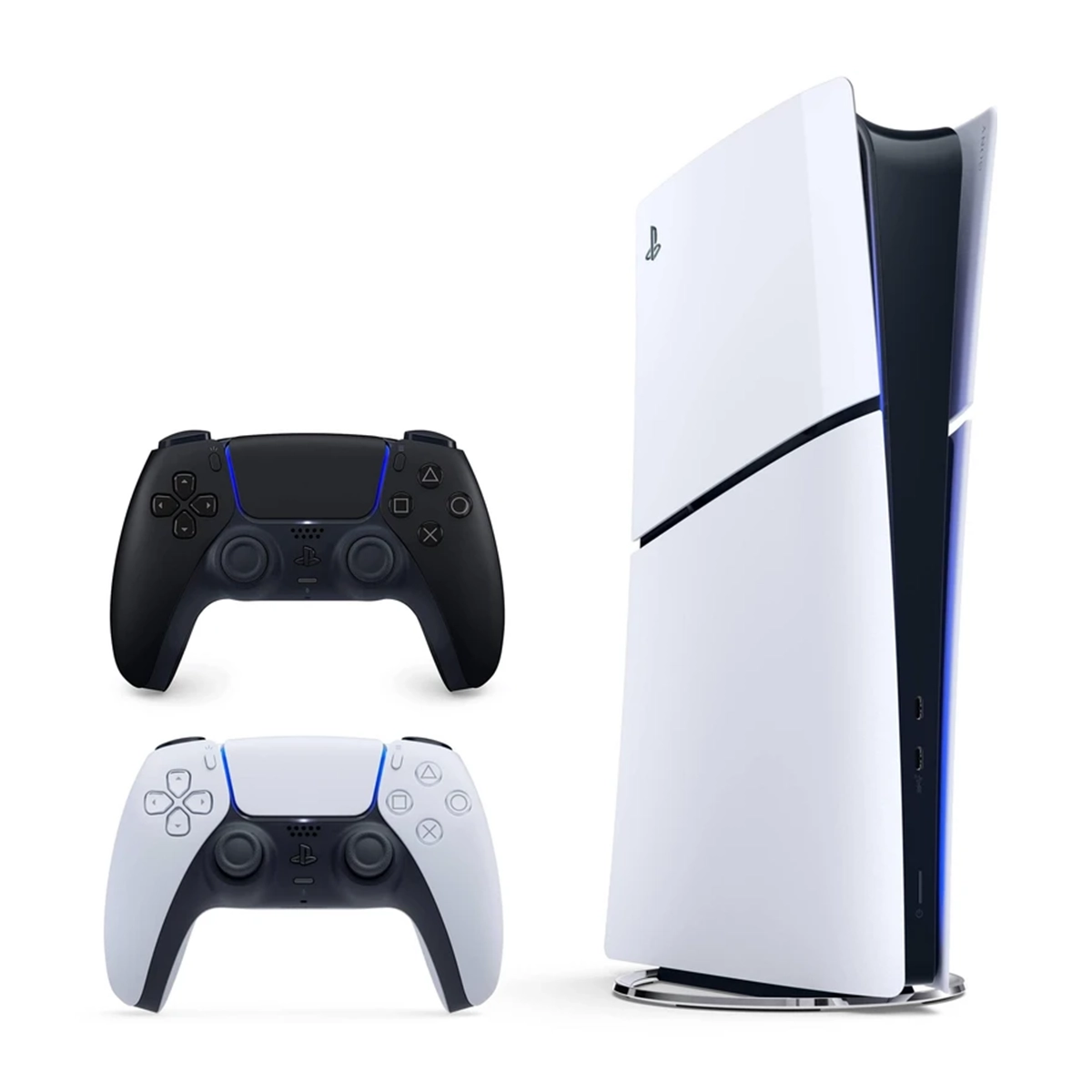 کنسول بازی سونی مدل PlayStation 5 Slim ظرفیت 825 گیگابایت ریجن CFI-2116 اروپا به همراه دسته اضافی مشکی کنسول بازی سونی مدل PlayStation 5 Slim ظرفیت 825 گیگابایت ریجن CFI-2116 اروپا به همراه دسته اضافی مشکی-small-image