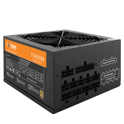 منبع تغذیه کامپیوتر فاطر مدل TX850M منبع تغذیه کامپیوتر فاطر مدل TX850M