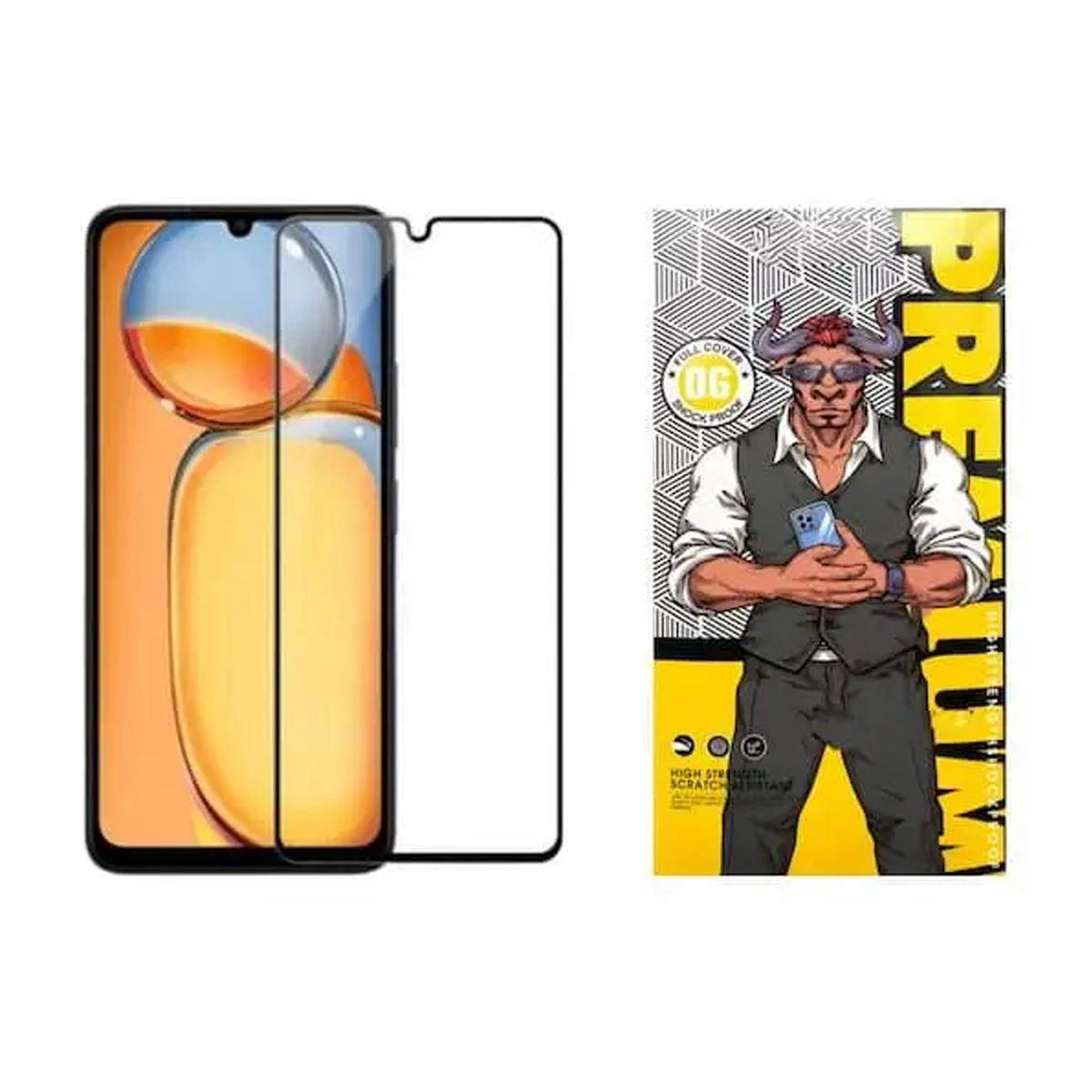 گلس گوشی پوکو C65 اوجی مدل شیشه ای فول چسب 9H گلس گوشی پوکو C65 اوجی مدل شیشه ای فول چسب 9H