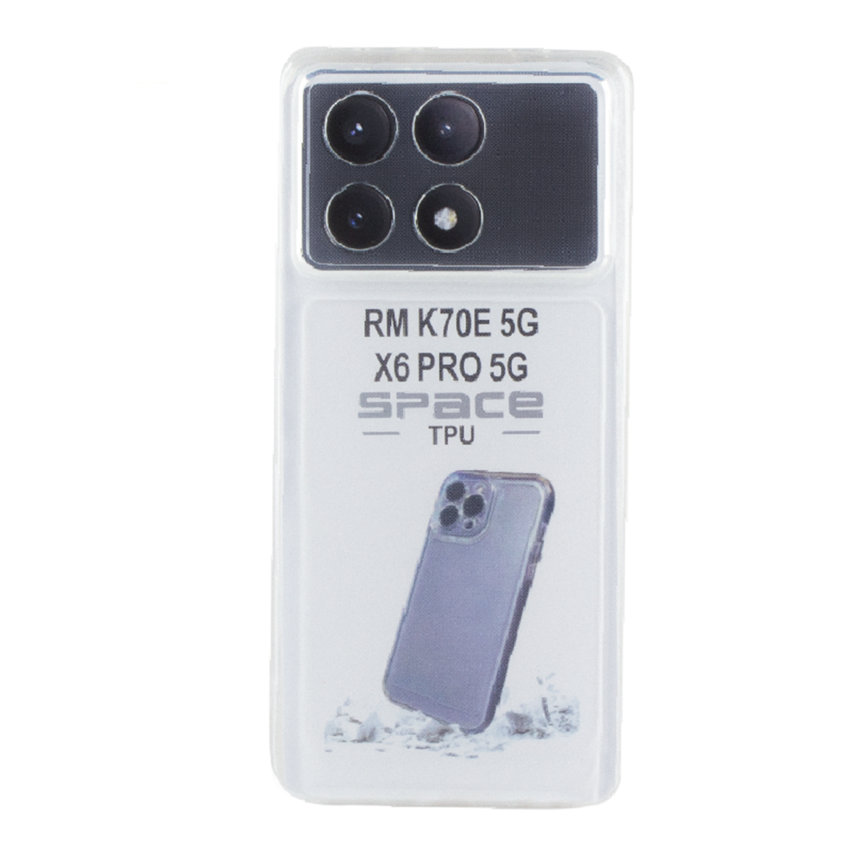 کاور گوشی شیائومی Redmi K70E 5G زیفرند مدل ژله ای کاور گوشی شیائومی Redmi K70E 5G زیفرند مدل ژله ای