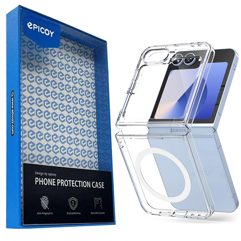 کاور گوشی سامسونگ Galaxy Z Flip 6 اپیکوی مدل AntiShock-MagSafe