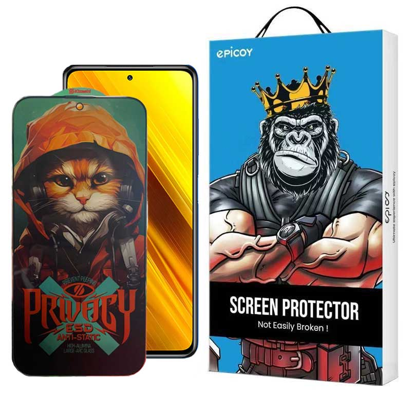 گلس حریم شخصی گوشی شیائومی Poco X5 Pro -X5 -X4 Pro 5G -X3 Pro -X3 NFC - X3 اپیکوی مدل Privacy Hoodie Cat گلس حریم شخصی گوشی شیائومی Poco X5 Pro -X5 -X4 Pro 5G -X3 Pro -X3 NFC - X3 اپیکوی مدل Privacy Hoodie Cat