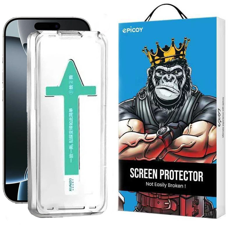 گلس گوشی اپل iPhone 16 Pro اپیکوی مدل Xundd Axe Easy install