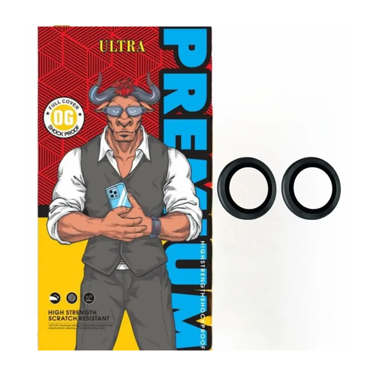 محافظ لنز دوربین گوشی سامسونگ Galaxy A26 مدل اولترا رینگی