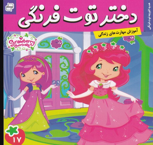 کتاب دختر توت فرنگی 17- هدیه کلوچه ی توت فرنگی نشر فرهنگ و هنر