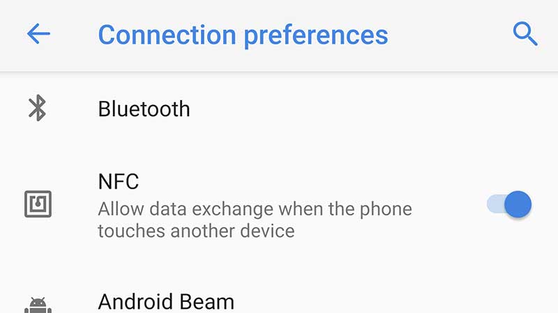 خاموش کردن WiFi، بلوتوث و NFC در صورت عدم استفاده از آنها