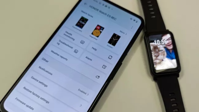 جفت شدن Honor Watch ES با اپلیکیشن Huawei Health روی گوشی هوآوی