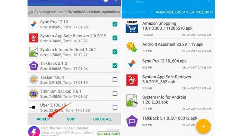 تبدیل فایل به apk