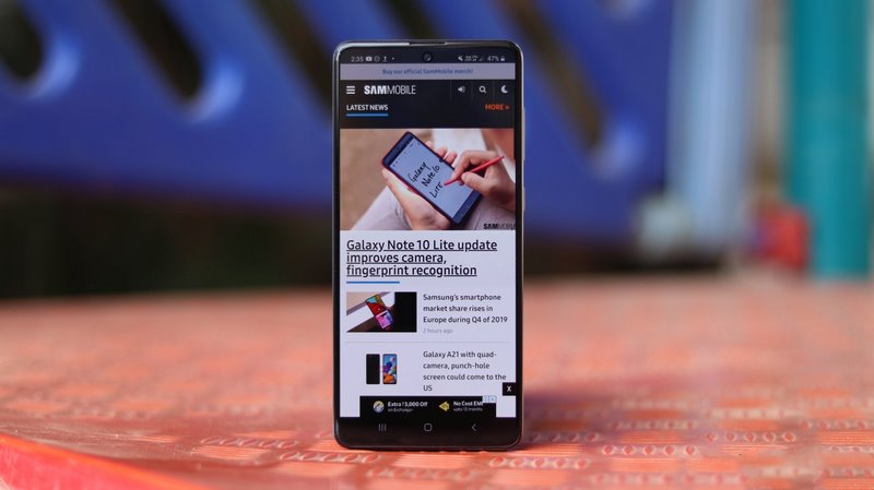 مقایسه گوشی A32 با A71