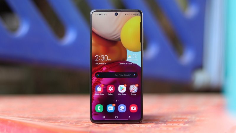 مقایسه گوشی های A32 و A71 سامسونگ