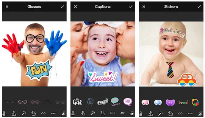 اپلیکیشن Baby Funny Face Camera