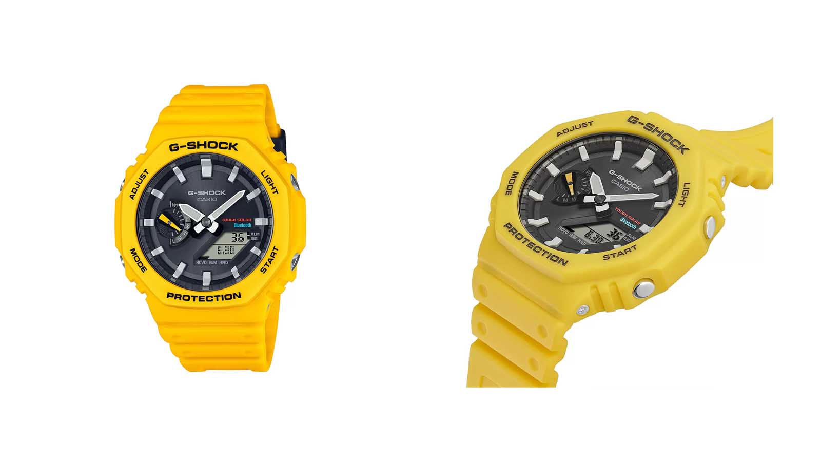 ساعت کاسیو جی شاک رنگ زرد بهترین مدل ساعت جی شاک