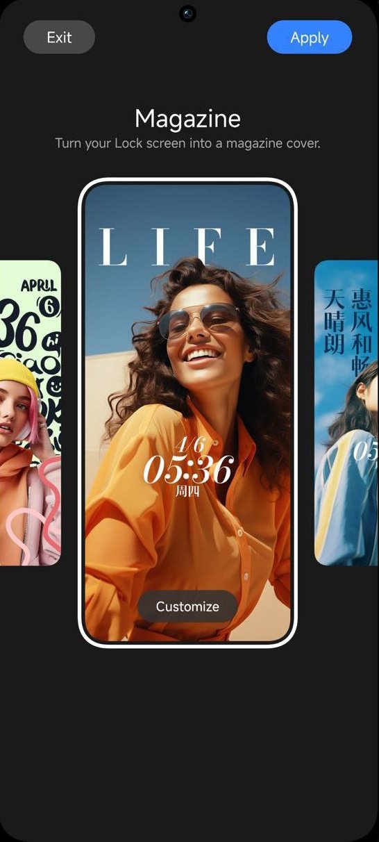 شخصی سازی در هایپر او اس