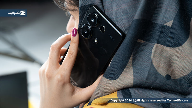 طراحی گوشی poco m6 pro